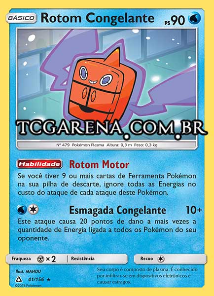 Carta Frost Rotom (41 / 156)