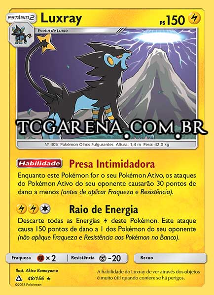 Carta Luxray (48 / 156)