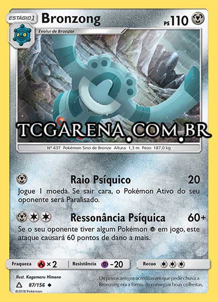 Carta Bronzong (87 / 156)