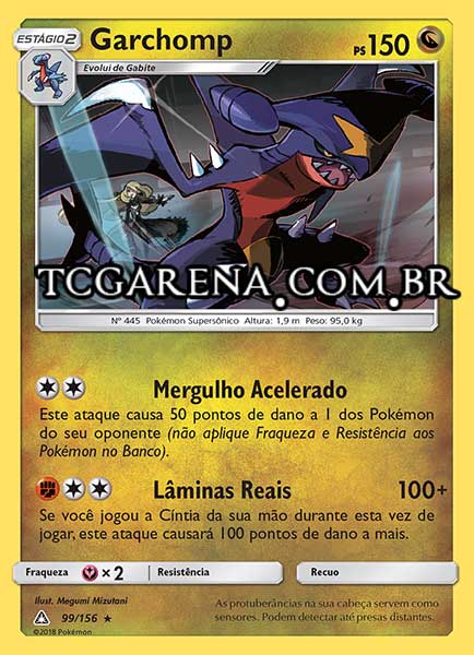 Carta Garchomp (99 / 156)