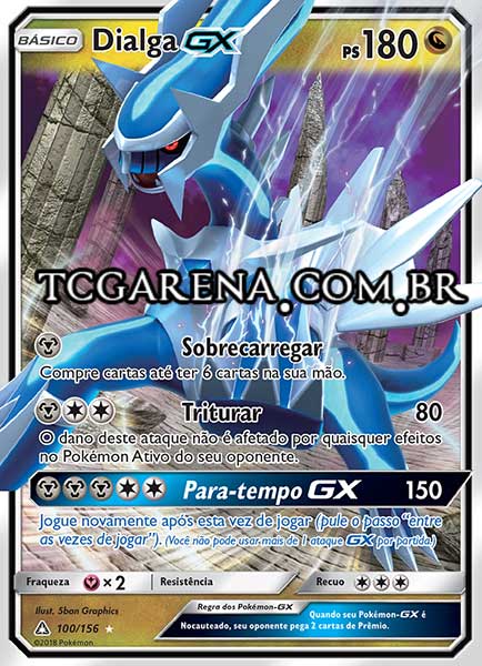 Carta Dialga-GX (100 / 156)