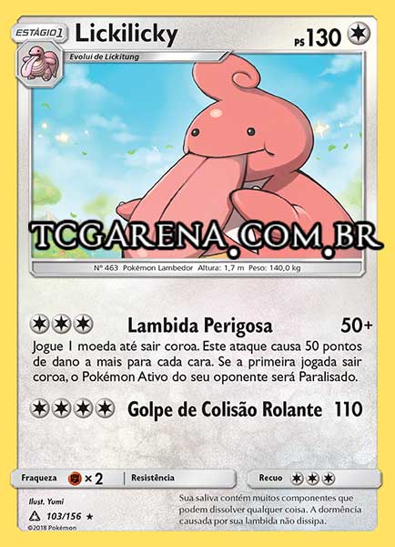 Carta Lickilicky (103 / 156)