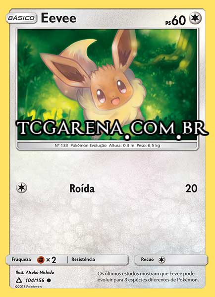 Carta Eevee (104 / 156)