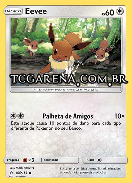 Carta Eevee (105 / 156)