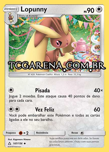 Carta Lopunny (107 / 156)