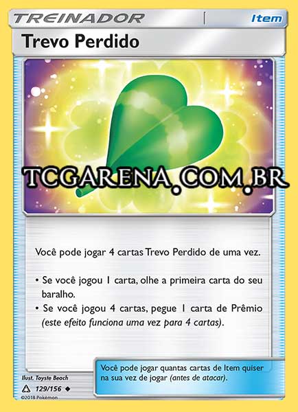 Carta Missing Clover (129 / 156)