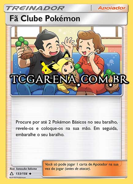 Carta Pokémon Fan Club (133 / 156)