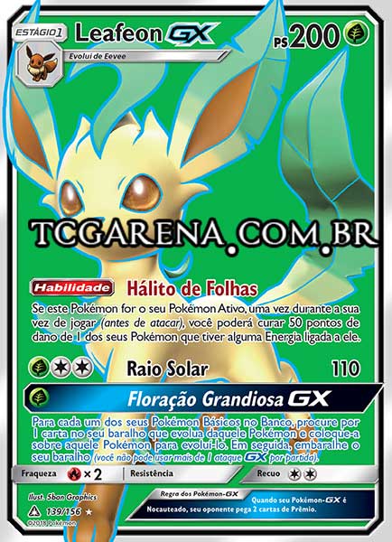 Carta Leafeon-GX (139 / 156)