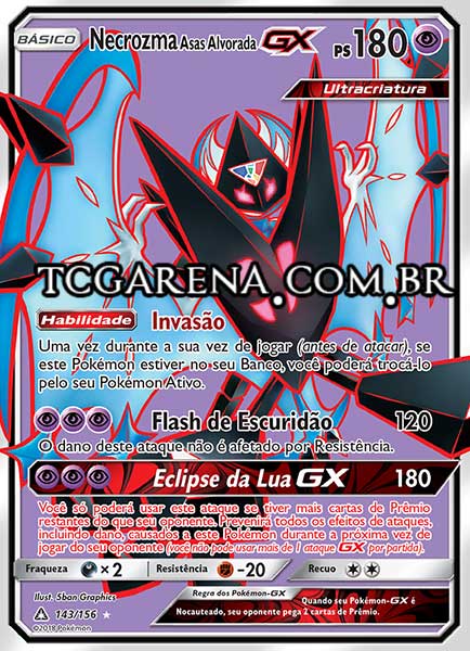 Carta Dawn Wings Necrozma-GX (143 / 156)