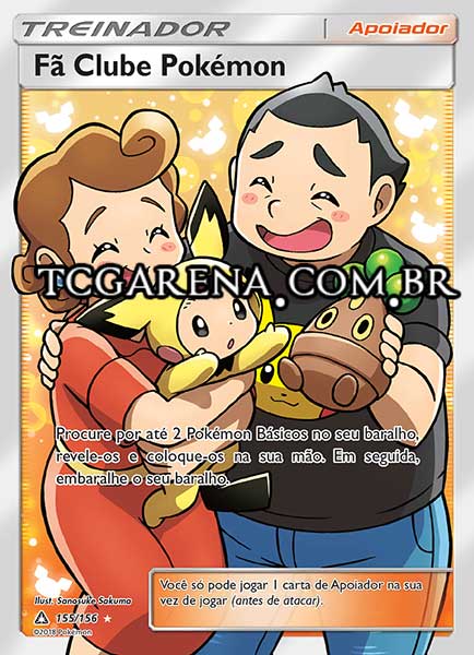 Carta Pokémon Fan Club (155 / 156)