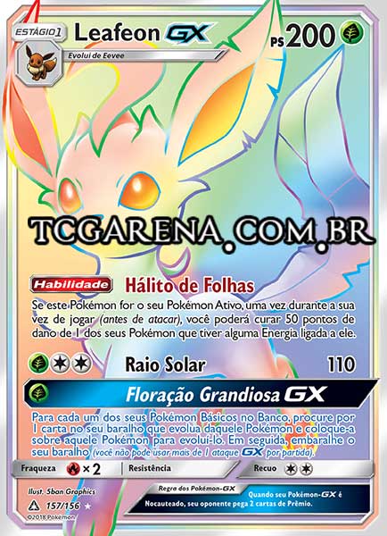 Carta Leafeon-GX (157 / 156)