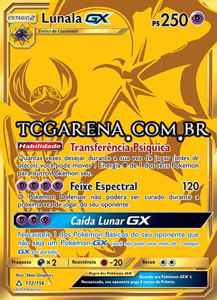 Carta Lunala-GX (172 / 156)