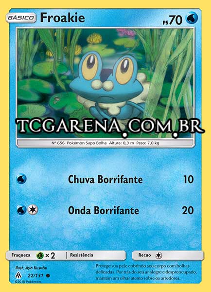 Carta Froakie (22 / 131)