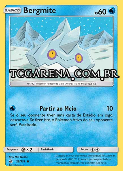 Carta Bergmite (29 / 131)