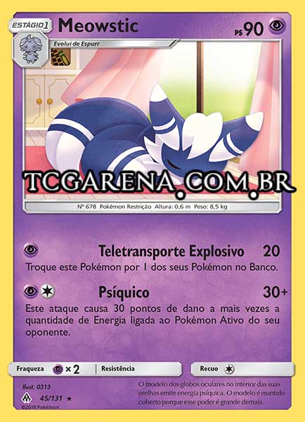 Carta Meowstic (45 / 131)