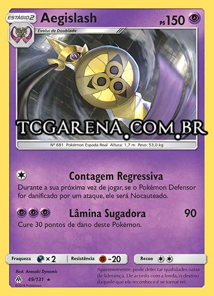 Carta Aegislash (49 / 131)