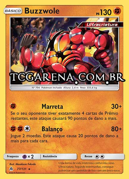 Carta Buzzwole (77 / 131)