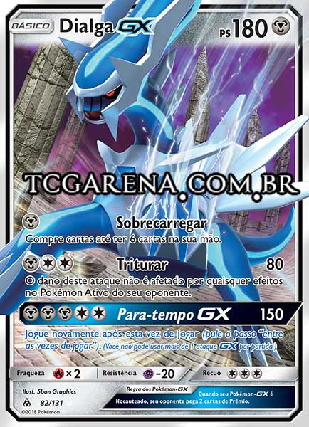 Carta Dialga-GX (82 / 131)