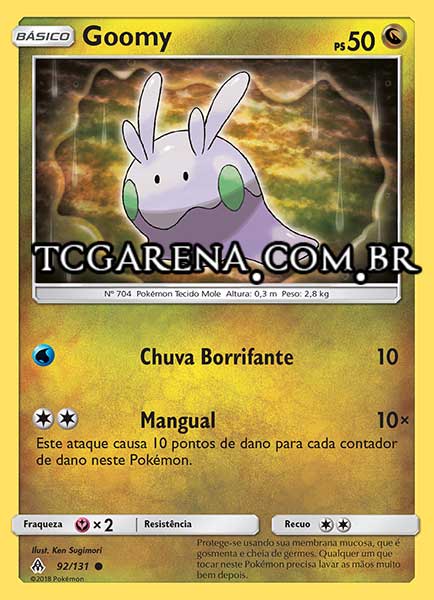 Carta Goomy (92 / 131)