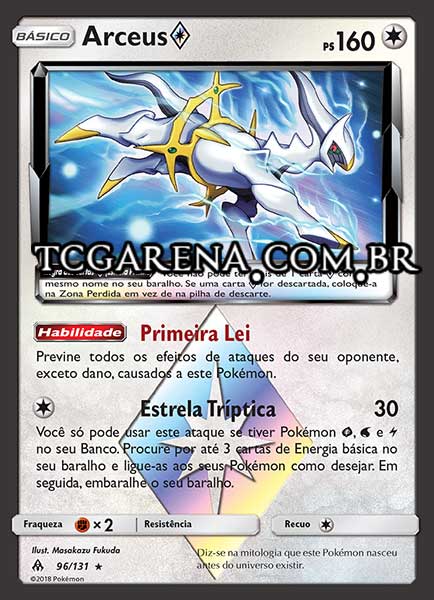 Carta Arceus ◇ (96 / 131)