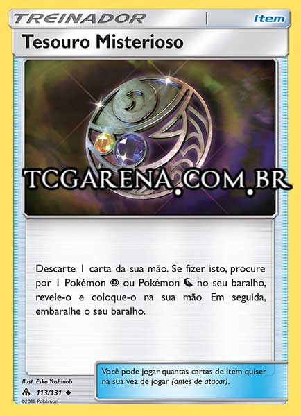 Carta Mysterious Treasure (113 / 131)