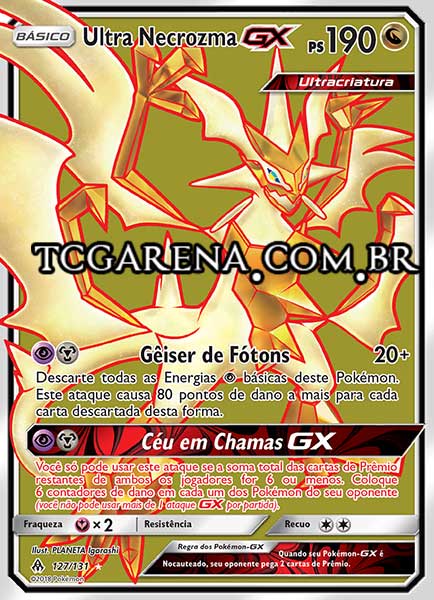 Carta Ultra Necrozma-GX (127 / 131)