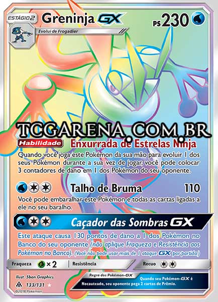 Carta Greninja-GX (133 / 131)