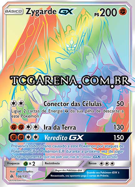 Carta Zygarde-GX (136 / 131)