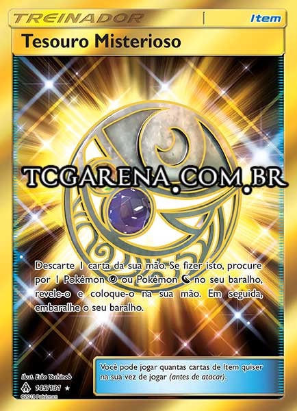 Carta Mysterious Treasure (145 / 131)