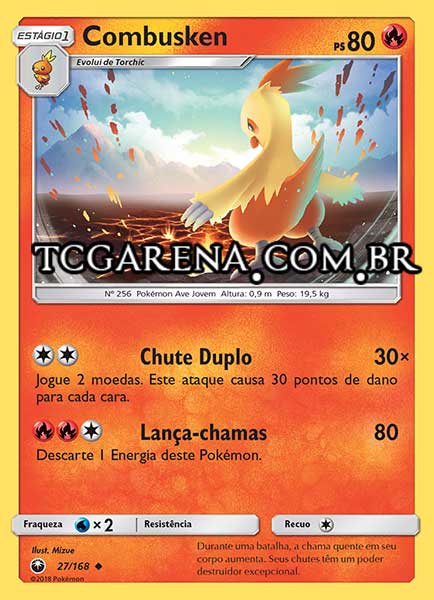 Carta Combusken (27 / 168)