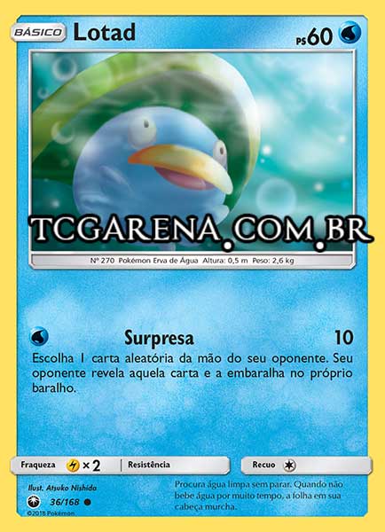 Carta Lotad (36 / 168)