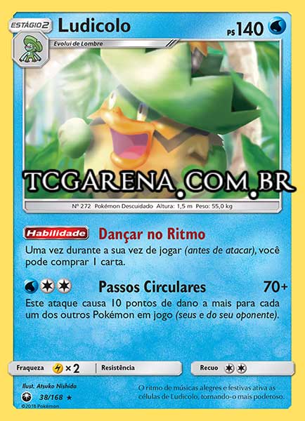 Carta Ludicolo (38 / 168)