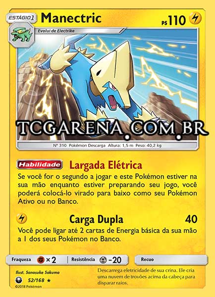 Carta Manectric (52 / 168)