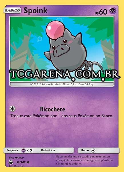 Carta Spoink (59 / 168)