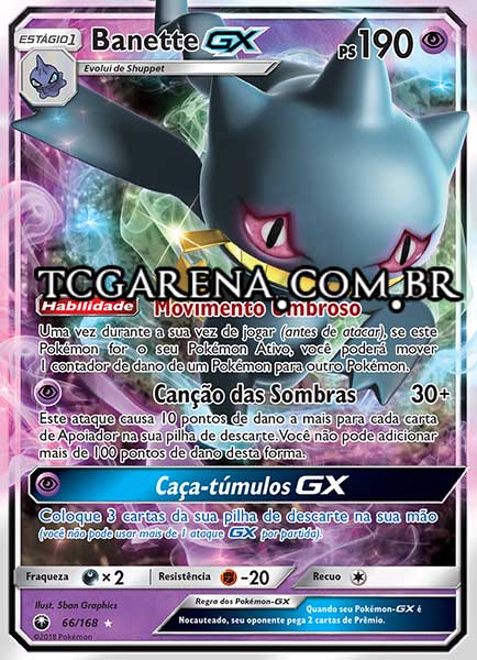 Carta Banette-GX (66 / 168)