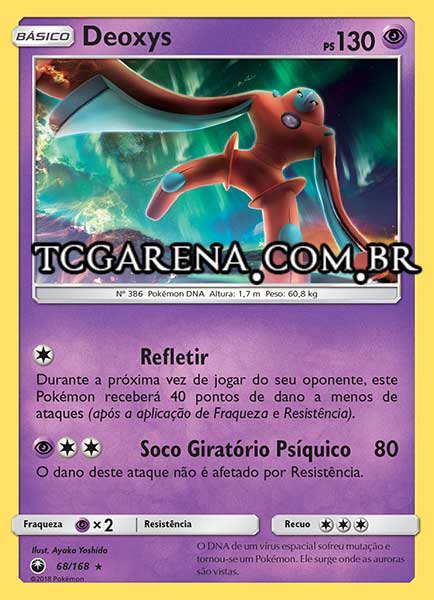 Carta Deoxys (68 / 168)