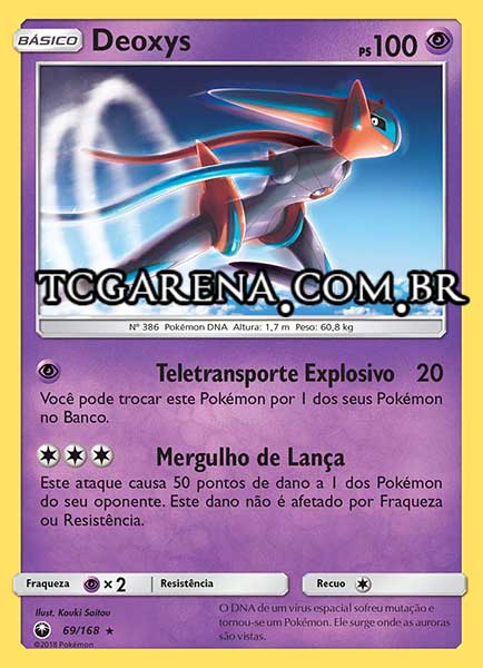 Carta Deoxys (69 / 168)