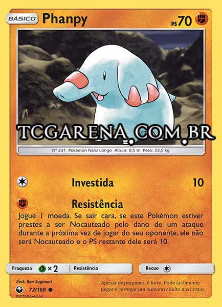 Carta Phanpy (72 / 168)