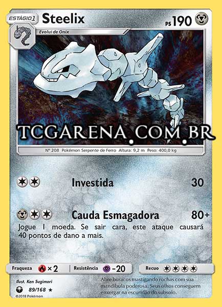 Carta Steelix (89 / 168)