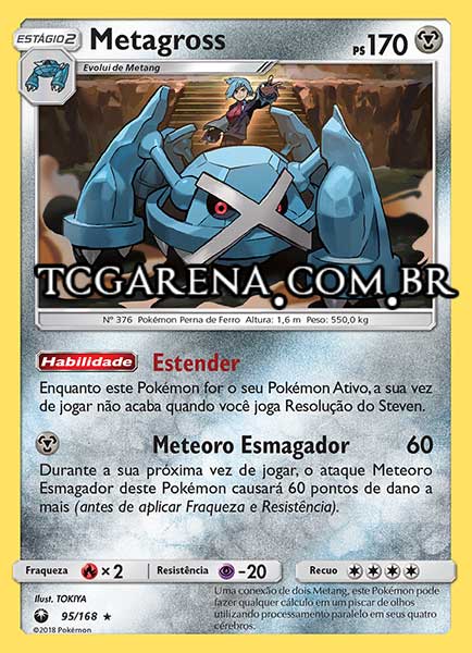 Carta Metagross (95 / 168)