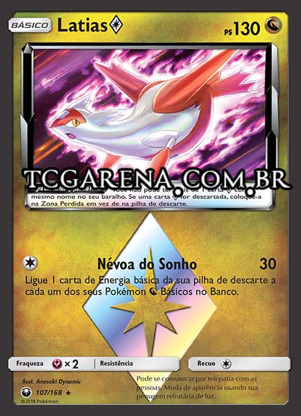 Carta Latias ◇ (107 / 168)