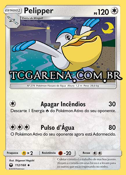 Carta Pelipper (112 / 168)