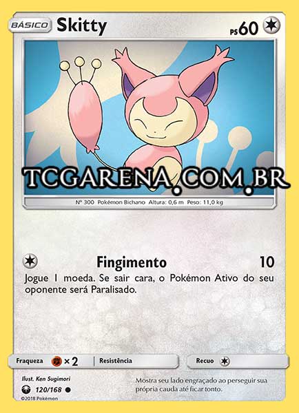 Carta Skitty (120 / 168)