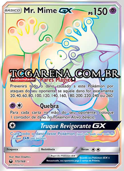 Carta Mr. Mime-GX (173 / 168)