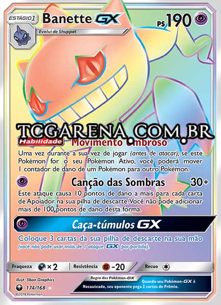 Carta Banette-GX (174 / 168)