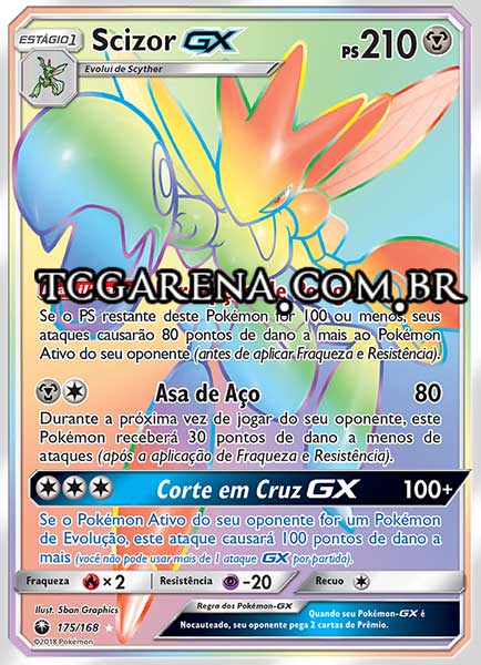 Carta Scizor-GX (175 / 168)