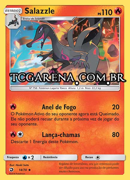 Carta Salazzle (14 / 70)