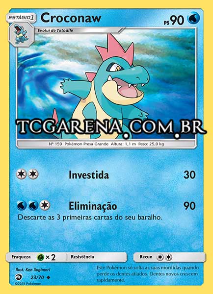 Carta Croconaw (23 / 70)