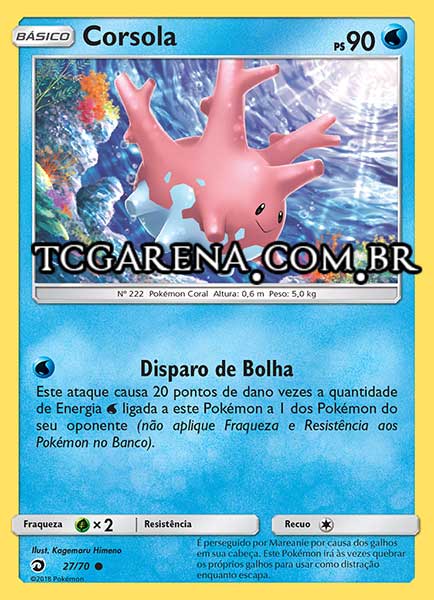 Carta Corsola (27 / 70)