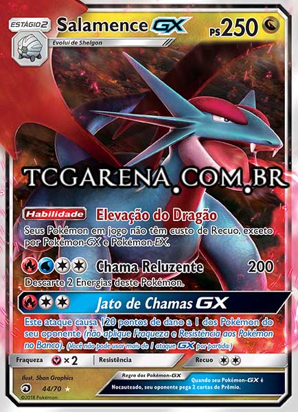 Carta Salamence-GX (44 / 70)